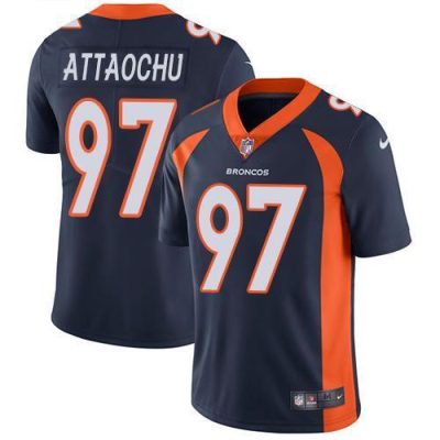 Nike Denver Broncos #97 Jeremiah Attaochu Navy Blue Alternate Stitched NFL Vapor Untouchable Limited Jersey