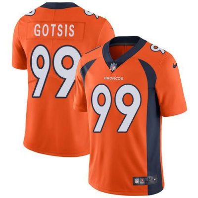 Nike Denver Broncos #99 Adam Gotsis Orange Team Color Stitched NFL Vapor Untouchable Limited Jersey