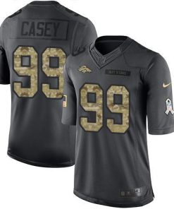 Nike Denver Broncos #99 Jurrell Casey Black Stitched NFL Limited 2016 Salute to Service Jersey