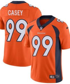 Nike Denver Broncos #99 Jurrell Casey Orange Team Color Stitched NFL Vapor Untouchable Limited Jersey