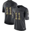 Nike Detroit Lions #11 Marvin Jones Jr Black Stitched NFL Limited 2016 Salute To Service Jersey