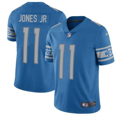 Nike Detroit Lions #11 Marvin Jones Jr Blue Team Color Stitched NFL Vapor Untouchable Limited Jersey