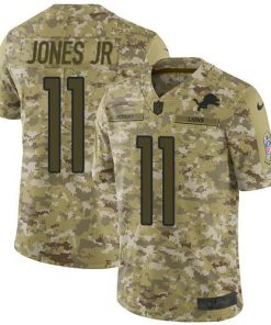 Nike Detroit Lions #11 Marvin Jones Jr Camo Stitched NFL Limited 2018 Salute To Service Jersey