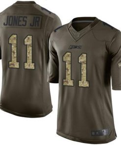Nike Detroit Lions #11 Marvin Jones Jr Green Stitched NFL Limited 2015 Salute to Service Jersey