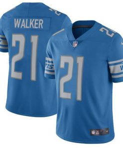 Nike Detroit Lions #21 Tracy Walker Blue Team Color Stitched NFL Vapor Untouchable Limited Jersey