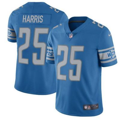 Nike Detroit Lions #25 Will Harris Blue Team Color Stitched NFL Vapor Untouchable Limited Jersey
