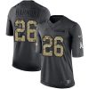 Nike Detroit Lions #26 Duron Harmon Black Stitched NFL Limited 2016 Salute to Service Jersey
