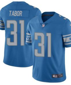 Nike Detroit Lions #31 Teez Tabor Blue Team Color Stitched NFL Vapor Untouchable Limited Jersey