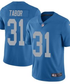 Nike Detroit Lions #31 Teez Tabor Blue Throwback Stitched NFL Vapor Untouchable Limited Jersey