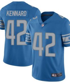 Nike Detroit Lions #42 Devon Kennard Blue Team Color Stitched NFL Vapor Untouchable Limited Jersey