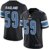 Nike Detroit Lions #59 Reggie Ragland Black Stitched NFL Limited Rush Jersey
