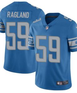 Nike Detroit Lions #59 Reggie Ragland Blue Team Color Stitched NFL Vapor Untouchable Limited Jersey