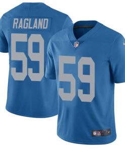 Nike Detroit Lions #59 Reggie Ragland Blue Throwback Stitched NFL Vapor Untouchable Limited Jersey