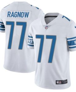 Nike Detroit Lions #77 Frank Ragnow White Stitched NFL Vapor Untouchable Limited Jersey