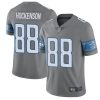 Nike Detroit Lions #88 T.J. Hockenson Gray Stitched NFL Limited Rush Jersey