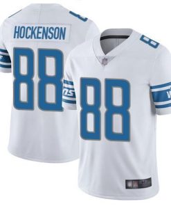 Nike Detroit Lions #88 T.J. Hockenson White Stitched NFL Vapor Untouchable Limited Jersey