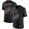 Nike Detroit Lions #9 Matthew Stafford Black/Gold Stitched NFL Vapor Untouchable Limited Jersey