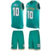 Nike Dolphins #10 Tyreek Hill Aqua Green Team Color Stitched NFL Limited Tank Top Suit Jersey
