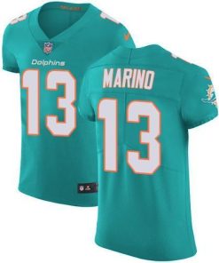 Nike Dolphins #13 Dan Marino Aqua Green Team Color Stitched NFL Vapor Untouchable Elite Jersey