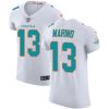 Nike Dolphins #13 Dan Marino White Stitched NFL Vapor Untouchable Elite Jersey