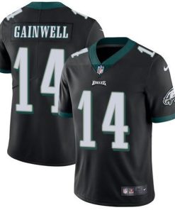 Philadelphia Eagles #14 Kenneth Gainwell Black Alternate Stitched NFL Vapor Untouchable Limited Jersey