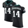 Philadelphia Eagles #14 Kenneth Gainwell Black Alternate Super Bowl LVII Patch Stitched NFL New Elite Jersey