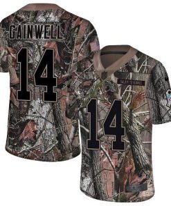 Philadelphia Eagles #14 Kenneth Gainwell Camo Stitched NFL Limited Rush Realtree Jersey