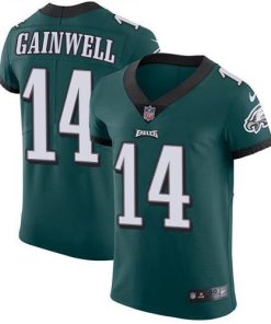 Philadelphia Eagles #14 Kenneth Gainwell Green Team Color Stitched NFL Vapor Untouchable Elite Jersey