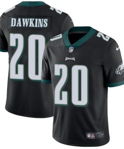 Philadelphia Eagles #20 Brian Dawkins Black Alternate Stitched NFL Vapor Untouchable Limited Jersey