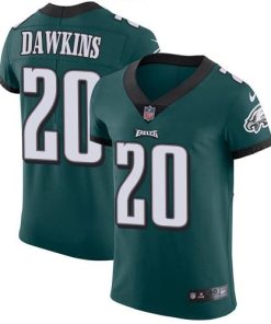 Philadelphia Eagles #20 Brian Dawkins Midnight Green Team Color Stitched NFL Vapor Untouchable Elite Jersey