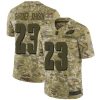 Philadelphia Eagles #23 C.J. Gardner-Johnson Camo Stitched NFL Limited 2018 Salute To Service Jersey