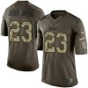 Philadelphia Eagles #23 C.J. Gardner-Johnson Green Stitched NFL Limited 2015 Salute To Service Jersey