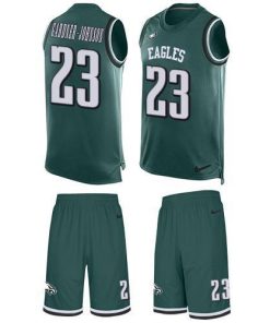 Philadelphia Eagles #23 C.J. Gardner-Johnson Green Team Color Stitched NFL Limited Tank Top Suit Jersey