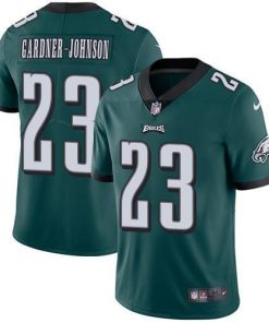 Philadelphia Eagles #23 C.J. Gardner-Johnson Green Team Color Stitched NFL Vapor Untouchable Limited Jersey