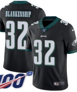 Philadelphia Eagles #32 Reed Blankenship Black Alternate Stitched NFL 100th Season Vapor Untouchable Limited Jersey