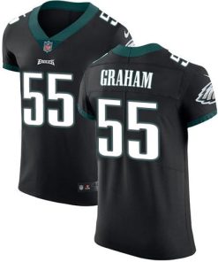 Philadelphia Eagles #55 Brandon Graham Black Alternate Stitched NFL Vapor Untouchable Elite Jersey