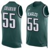 Philadelphia Eagles #55 Brandon Graham Midnight Green Team Color Stitched NFL Limited Tank Top Jersey