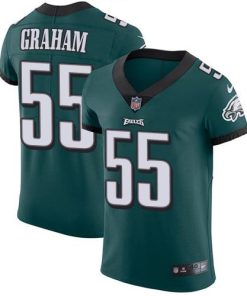 Philadelphia Eagles #55 Brandon Graham Midnight Green Team Color Stitched NFL Vapor Untouchable Elite Jersey