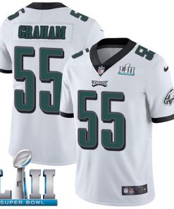Philadelphia Eagles #55 Brandon Graham White Super Bowl LII Stitched NFL Vapor Untouchable Limited Jersey