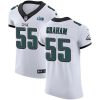 Philadelphia Eagles #55 Brandon Graham White Super Bowl LVII Patch Stitched NFL New Elite Jersey