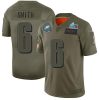 Philadelphia Eagles #6 DeVonta Smith Camo Super Bowl LVII Patch Stitched NFL Limited 2019 Salute To Service Jersey