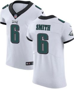 Philadelphia Eagles #6 DeVonta Smith White Stitched NFL New Elite Jersey