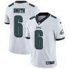 Philadelphia Eagles #6 DeVonta Smith White Stitched NFL Vapor Untouchable Limited Jersey