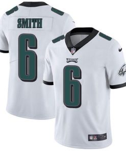 Philadelphia Eagles #6 DeVonta Smith White Stitched NFL Vapor Untouchable Limited Jersey