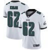 Philadelphia Eagles #62 Jason Kelce White Stitched NFL Vapor Untouchable Limited Jersey