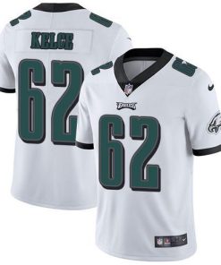 Philadelphia Eagles #62 Jason Kelce White Stitched NFL Vapor Untouchable Limited Jersey