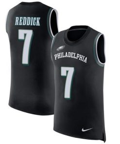 Philadelphia Eagles #7 Haason Reddick Black Alternate Stitched NFL Limited Rush Tank Top Jersey