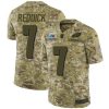 Philadelphia Eagles #7 Haason Reddick Camo Super Bowl LVII Patch Stitched NFL Limited 2018 Salute To Service Jersey