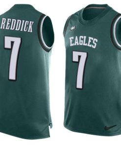 Philadelphia Eagles #7 Haason Reddick Green Team Color Stitched NFL Limited Tank Top Jersey