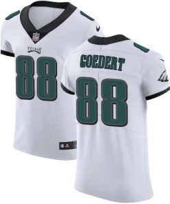 Philadelphia Eagles #88 Dallas Goedert White Stitched NFL Vapor Untouchable Elite Jersey